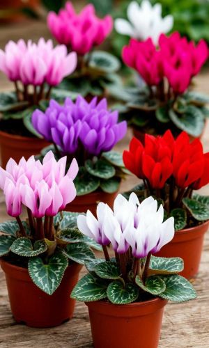 Цикламен КОРОЛЕВСКИЙ МИНИАТЮРНЫЙ