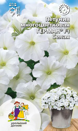 Петуния ГЕРМАН F1 БЕЛАЯ