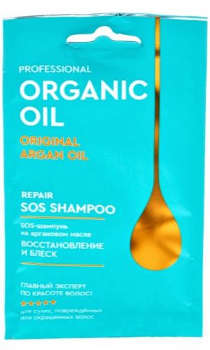 Шампунь Professional Organic Oil ВОССТАНОВЛЕНИЕ И БЛЕСК, 30 мл