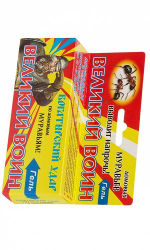 ВЕЛИКИЙ ВОИН от муравьёв гель 45 г