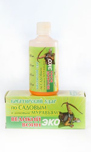 ВЕЛИКИЙ ВОИН от муравьёв эко-сироп 100 мл