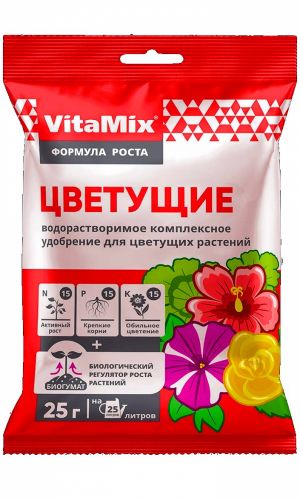 VitaMix – цветущие 25 г, удобрение минеральное с микроэлементами