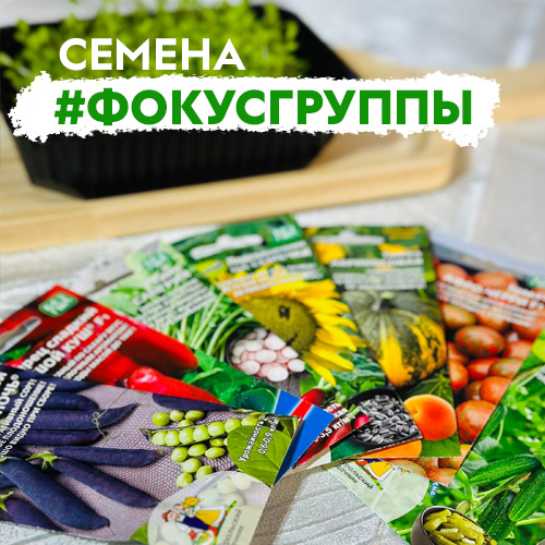 Семена из наборов для фокус-группы 2026